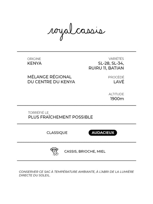 ROYAL CASSIS (Kenya)