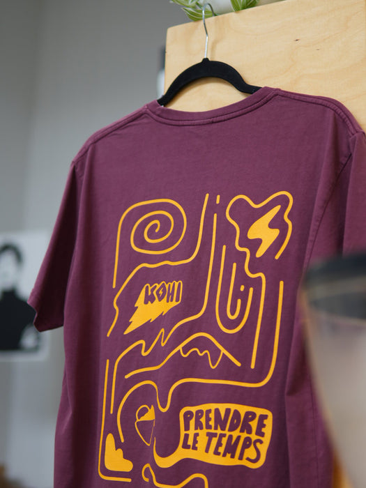 T-SHIRT « PRENDRE LE TEMPS »